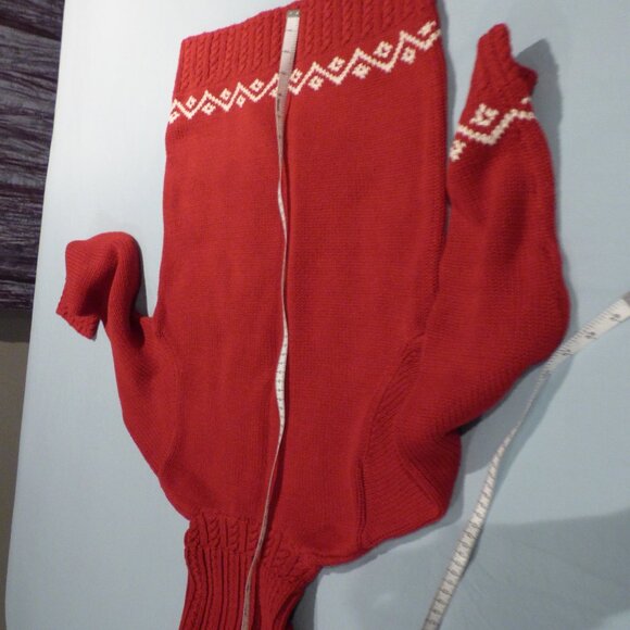 Ralph Lauren Rusty Red Snowflake Sweater, size S - Picture 11 of 14